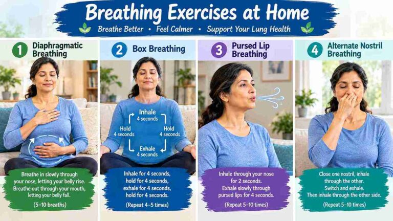 Breathing Exercises at Home