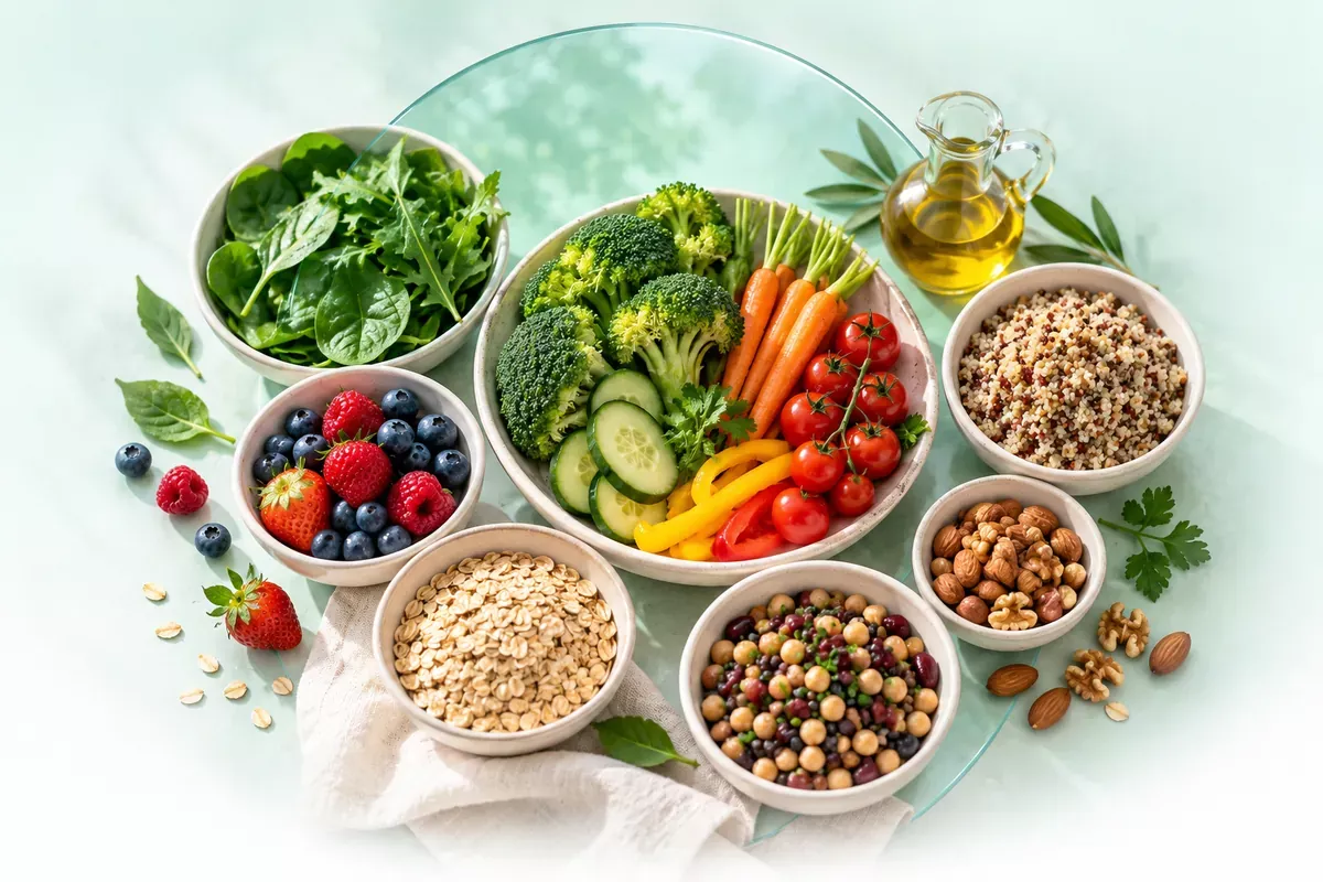 Lung Support Ingredients Vegetables, fruit, beans, whole grains and nuts