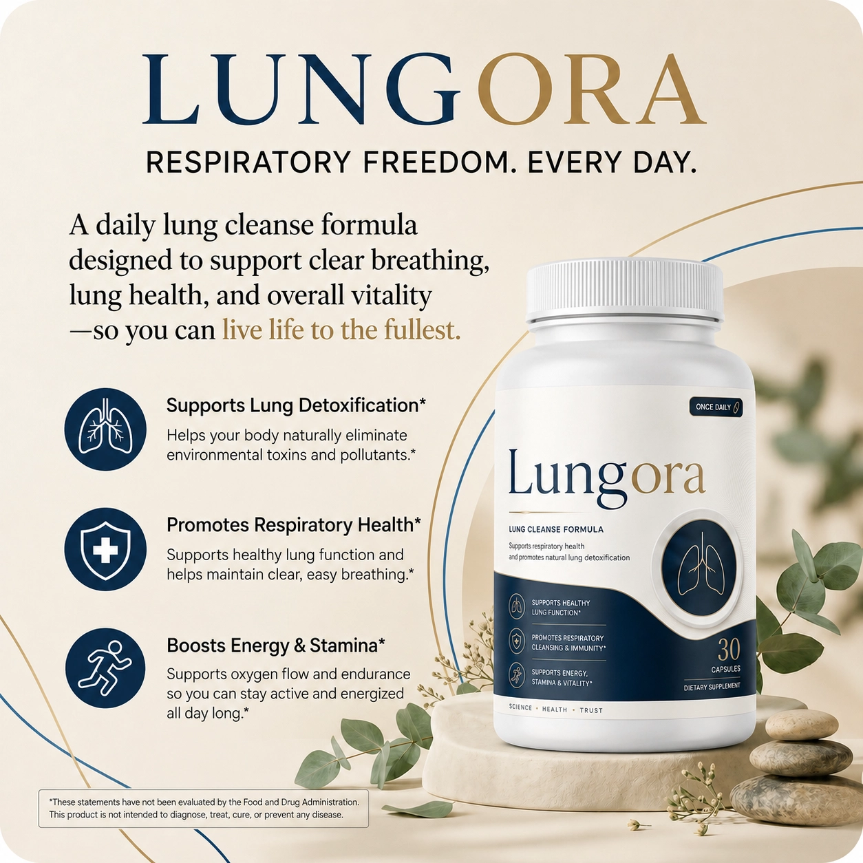 Lungora supplement promotional image