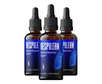 Respilean dropper bottles